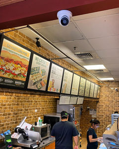 606 Installs Chicago Security Cameras Plainfield Subway Restaurant Burr Ridge La Grange McCook Bolingbrook Lemont