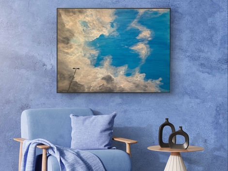 A glimpse of sky