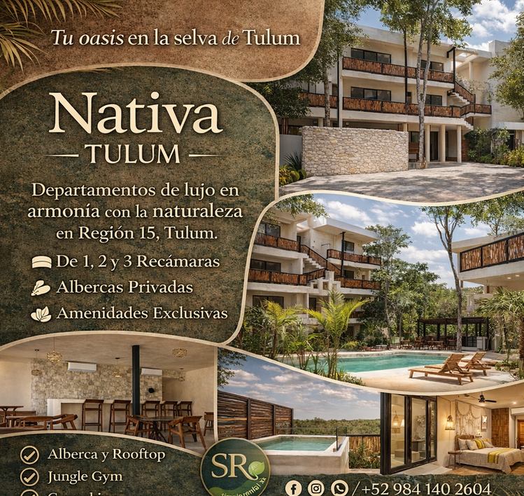 Desarrollo Look Off en Tulum, Quintana Roo