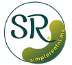 El logo tiene un S de Simple y una R de Rental, y el sitio web www.simplerental.mx