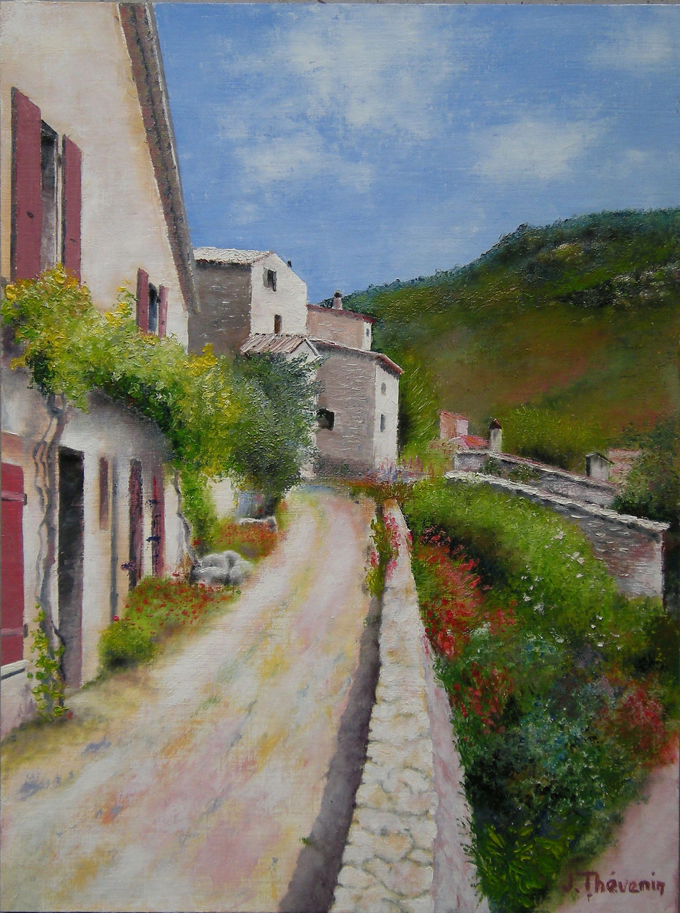 Hameau au pied du Ventou