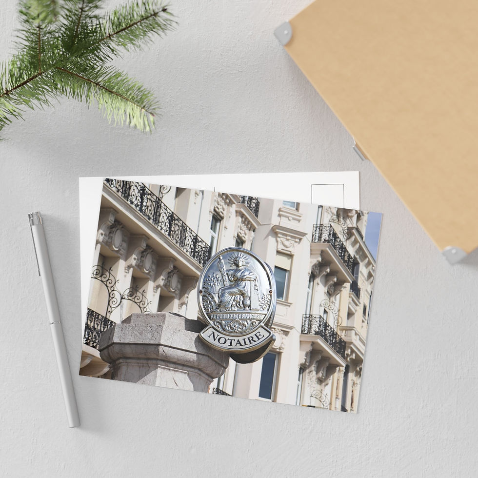 Thumbnail: Fine Art Postcard - Notaire de Nice