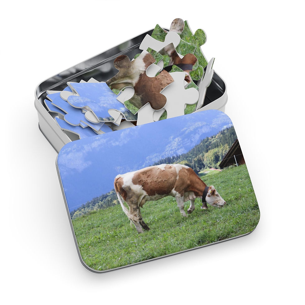 Thumbnail: Grazing Jigsaw Puzzle (30, 110, 252, 500-Piece)