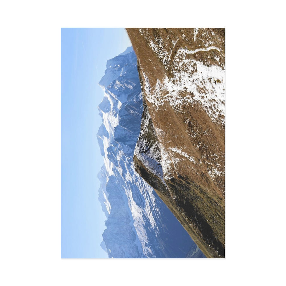 Thumbnail: Fine Art Postcard - Exploring the Alps