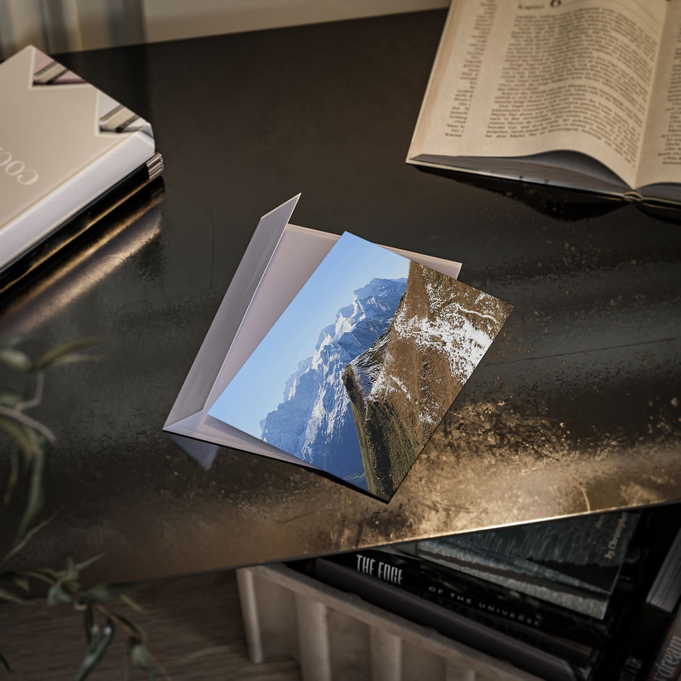 Thumbnail: Exploring the Alps - Photo Card