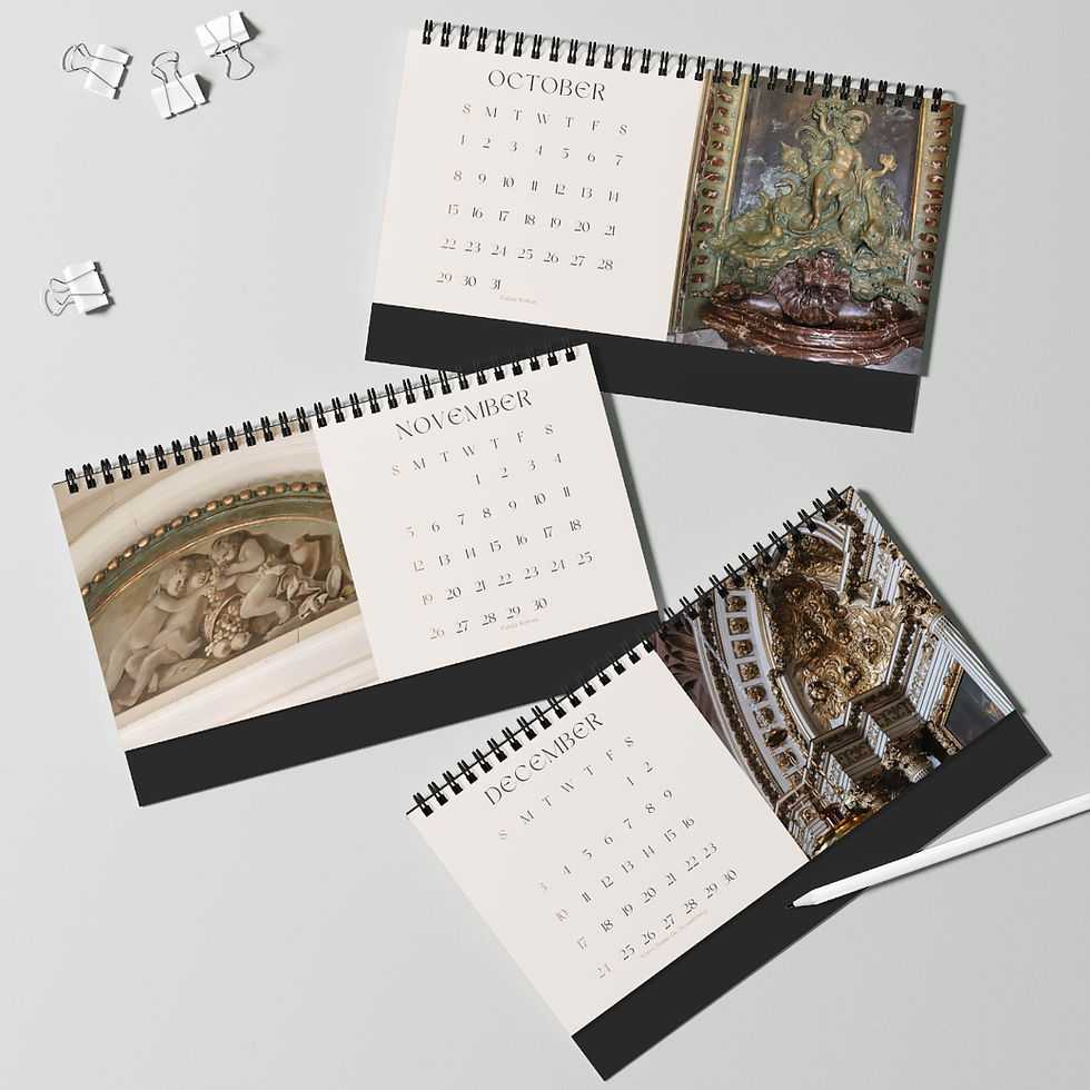Thumbnail: 2023 European Fine Art Desk Calendar