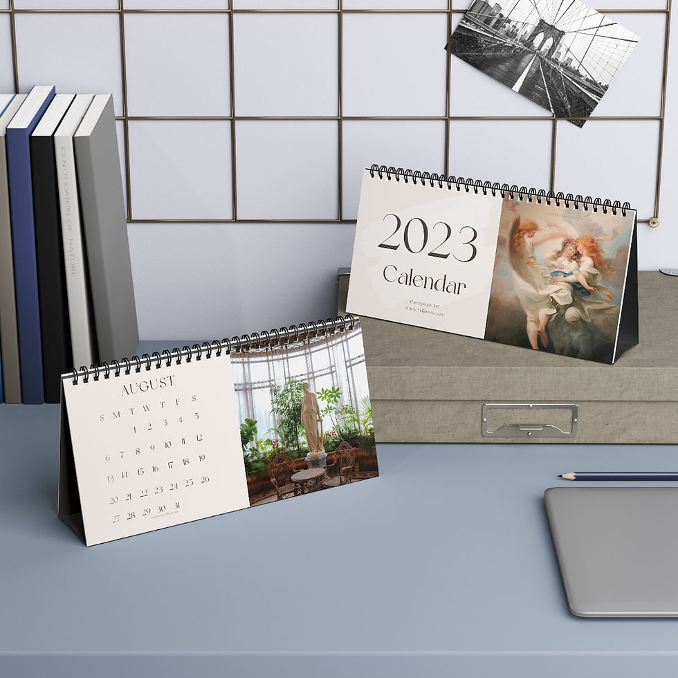 Thumbnail: 2023 European Fine Art Desk Calendar