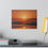 Thumbnail: Newport Sunset on Matte Canvas, Stretched