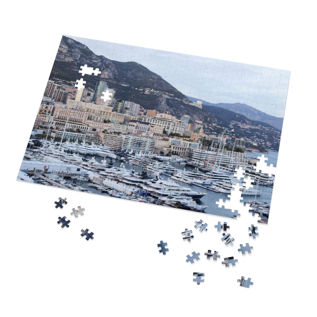 Monaco Skyline Jigsaw Puzzle (30, 110, 252, 500-Piece)