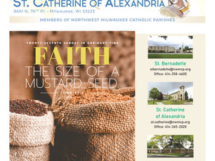 October 5, 2025: Twenty-Seventh Sunday in Ordinary Time