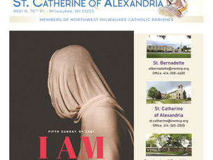 March 22, 2026: Fifth Sunday of Lent