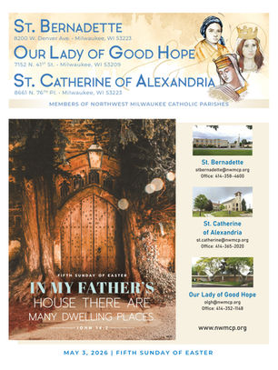 May 3, 2026: Fifth Sunday of Easter