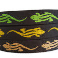 Miniaturbild: Schleppleine mit Salamander  beige 2,5cm breit