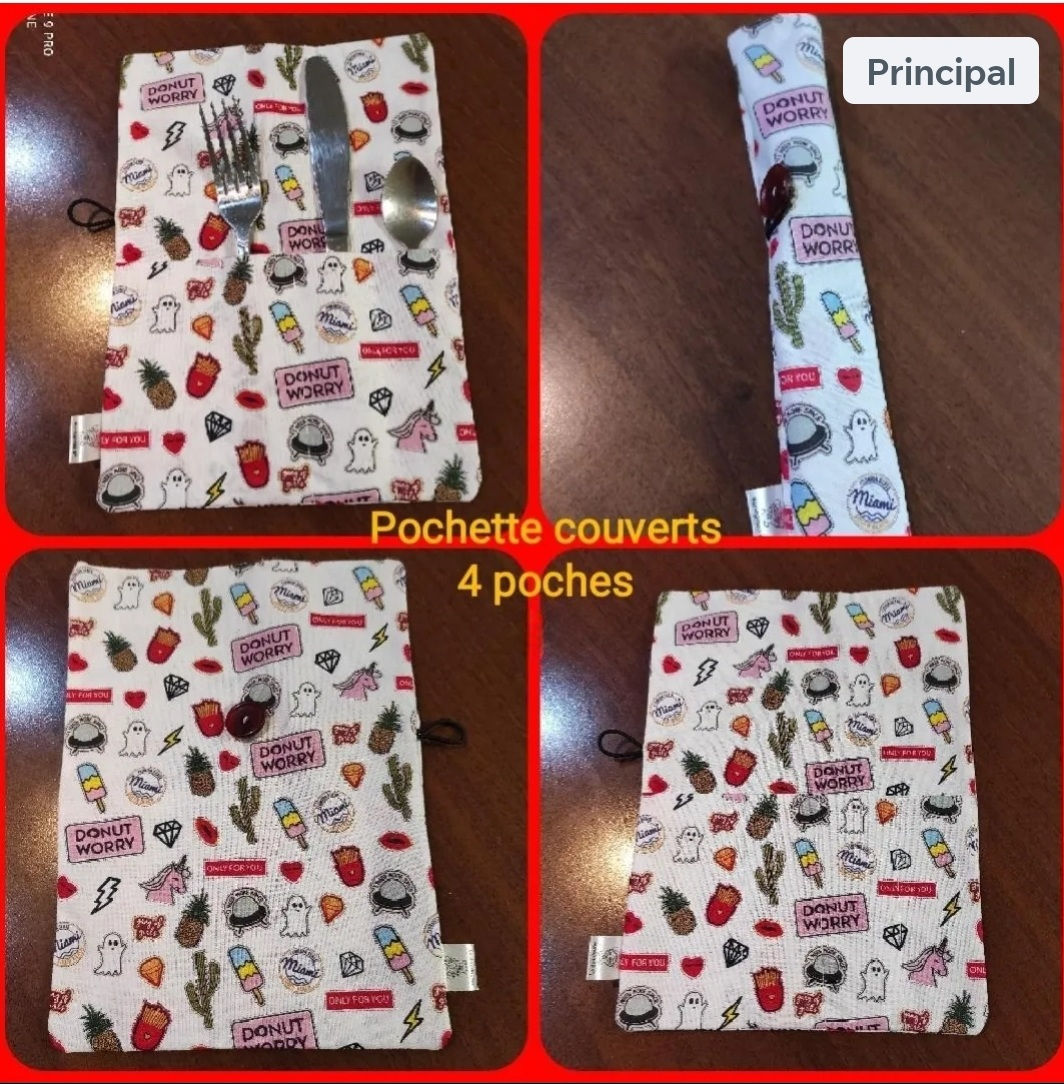 Pochette range couverts