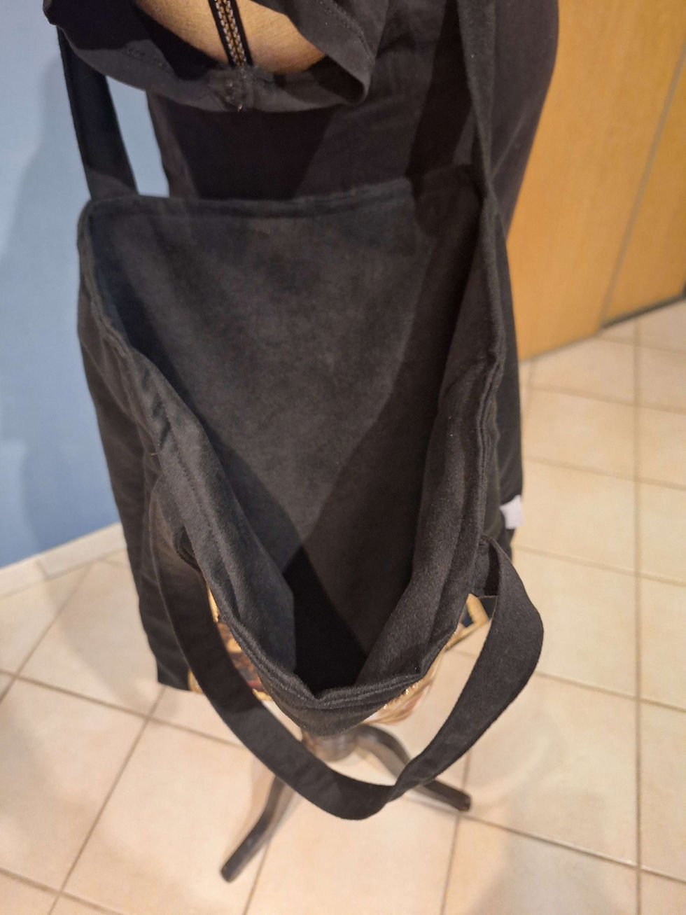 Miniature : Grand sac/totebag suédine légère 