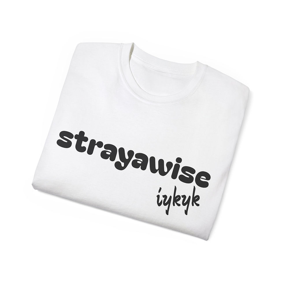 Thumbnail: Strayawise - if you know you know - Women's Aussie Character Tee