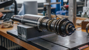 Die Spindel ist das Herz der Maschine
