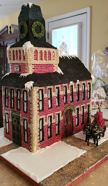 Shron Buckwell - Orangeville Firehall Gingerbread