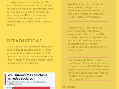 Cifras De Ciberadicción en Colombia