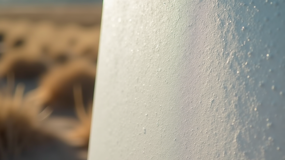Close-up view of a textured canvas with visible brush strokes