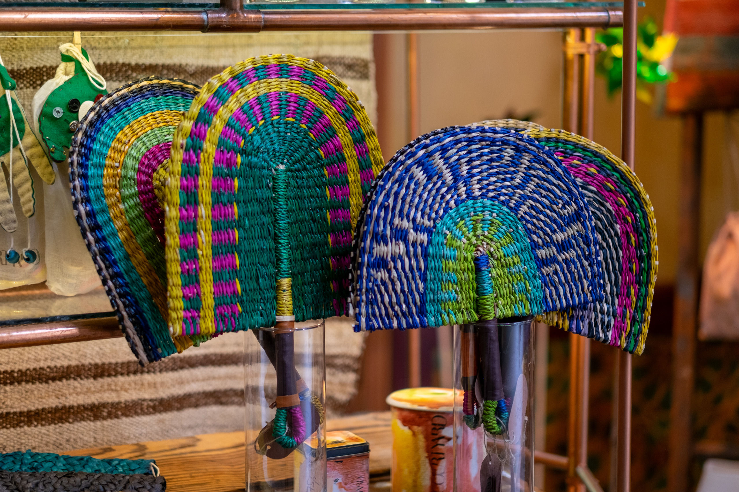 Hand Woven African Fan