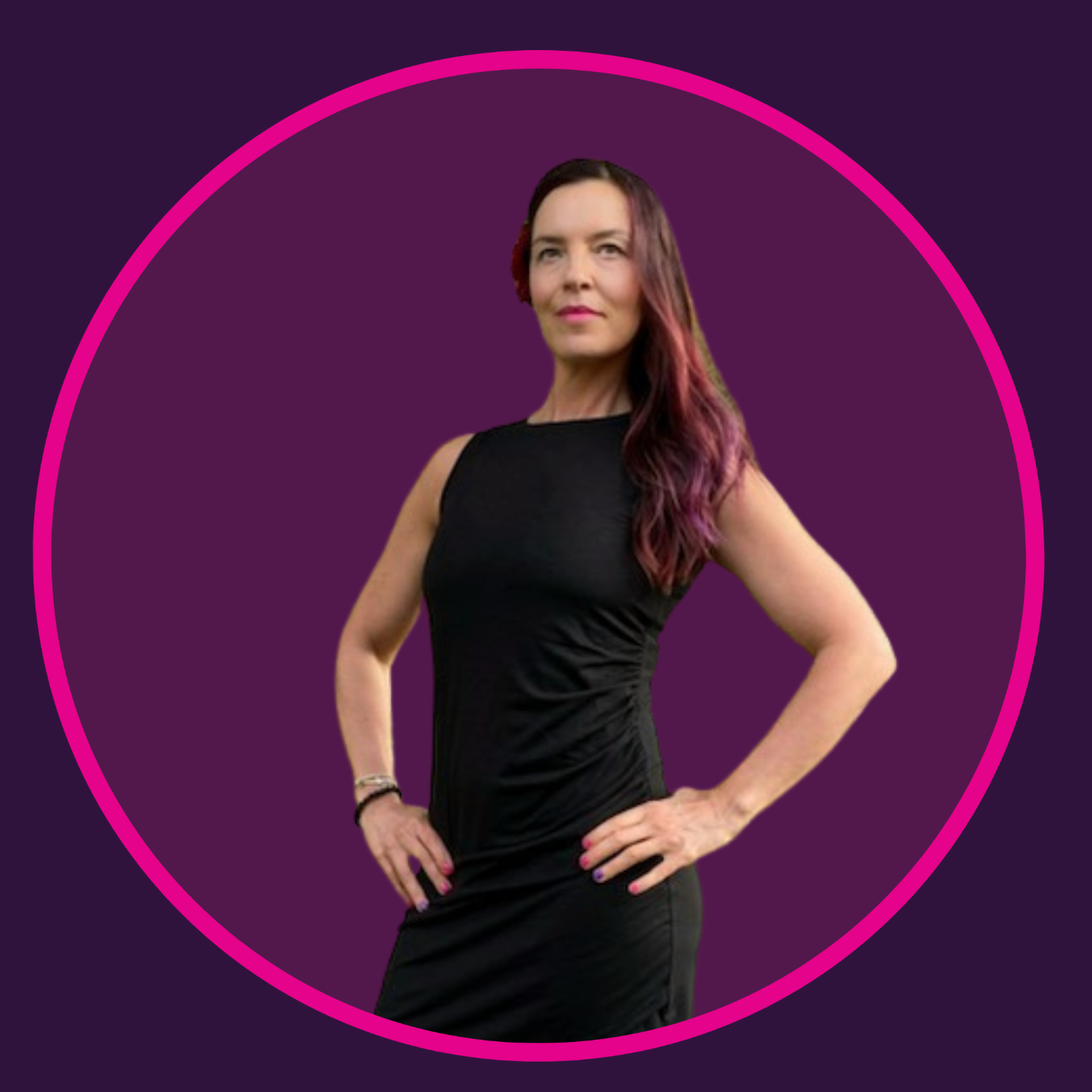 Coach Kerry Seppa standing with a confident posture, fitness coach