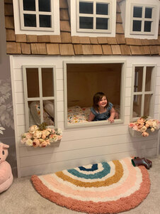 Rowan enjoying a new Dream Room courtesy of HBAR