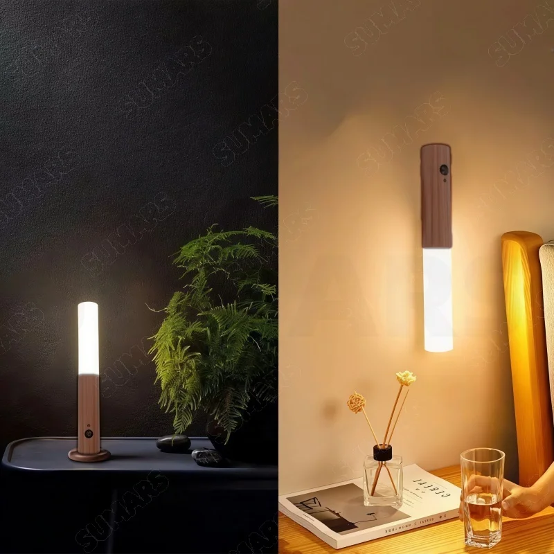 Miniatura: Luz Noturna Inteligente com Sensor LED – Prática e Sem Fio