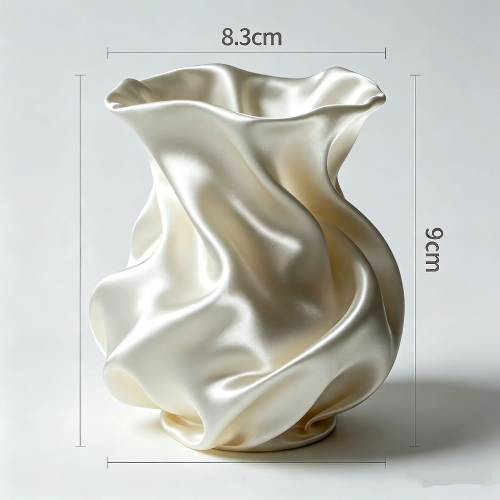 Miniatura: Vaso de Flores Impresso em 3D, Tamanho 8*8*9cm