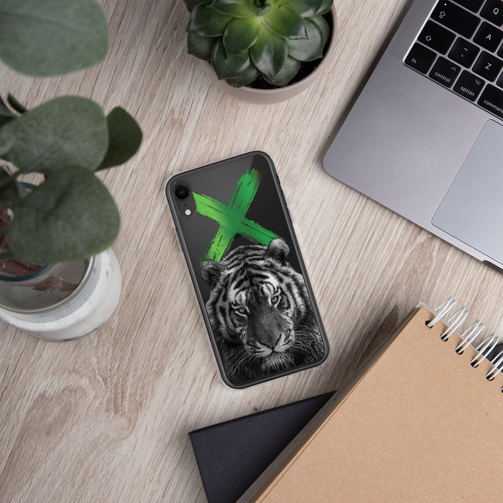 Thumbnail: Tiger - Exertus Clear iPhone Case