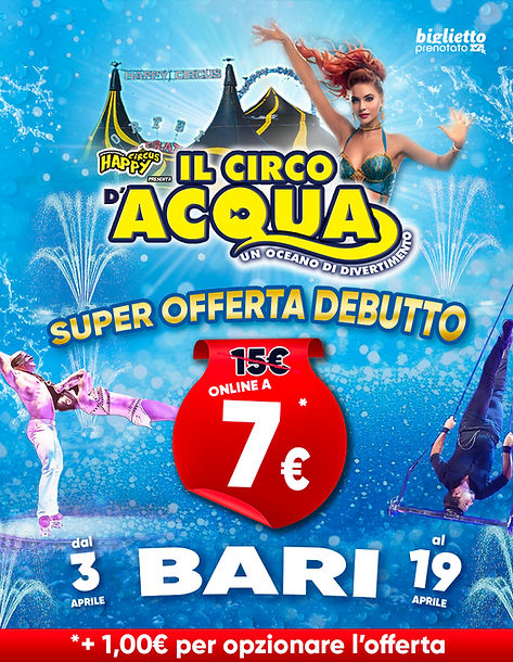 Il Circo d'Acqua a Bari