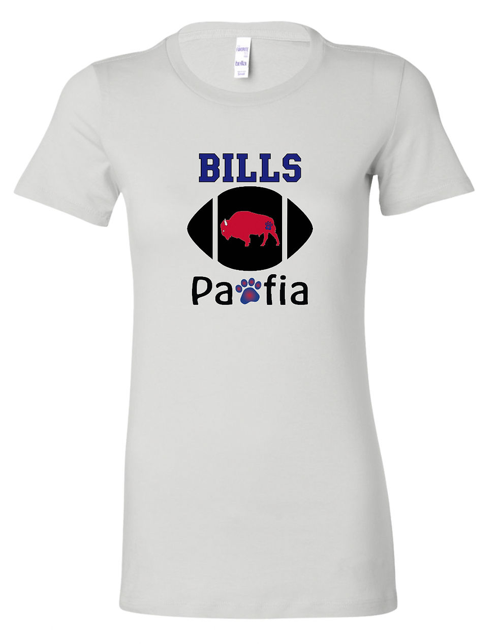 Thumbnail: Women's Fit T-Shirt - Bills Pawfia
