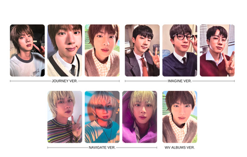 BTS JIN Photocard/ POB | Kpopmerchindia