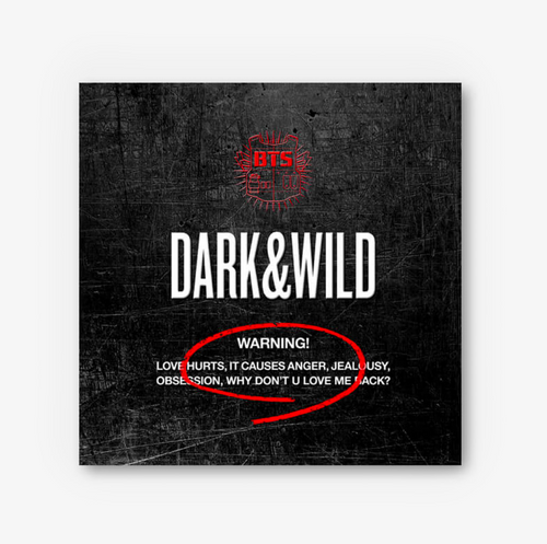 BTS 防弾少年団　CD　アルバム 購入特典 DARK＆WILD ポストカード BTS DARK AND WILD | Kpopmerchindia