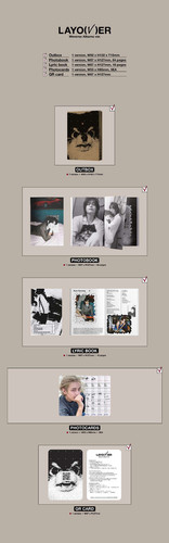 V (BTS) Layover Album- First Solo Album (With pre-order gifts)in India