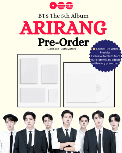 BTS The 5th Album “ARIRANG” Vinyl Pre-Order | Kpopmerchindia