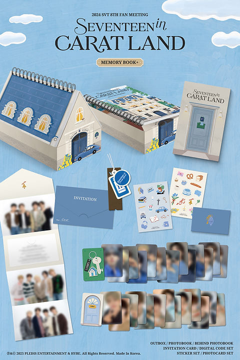 SEVENTEEN CARATLAND MEMORYBOOK トレカ SEVENTEEN CARATLAND MEMORYBOOK+