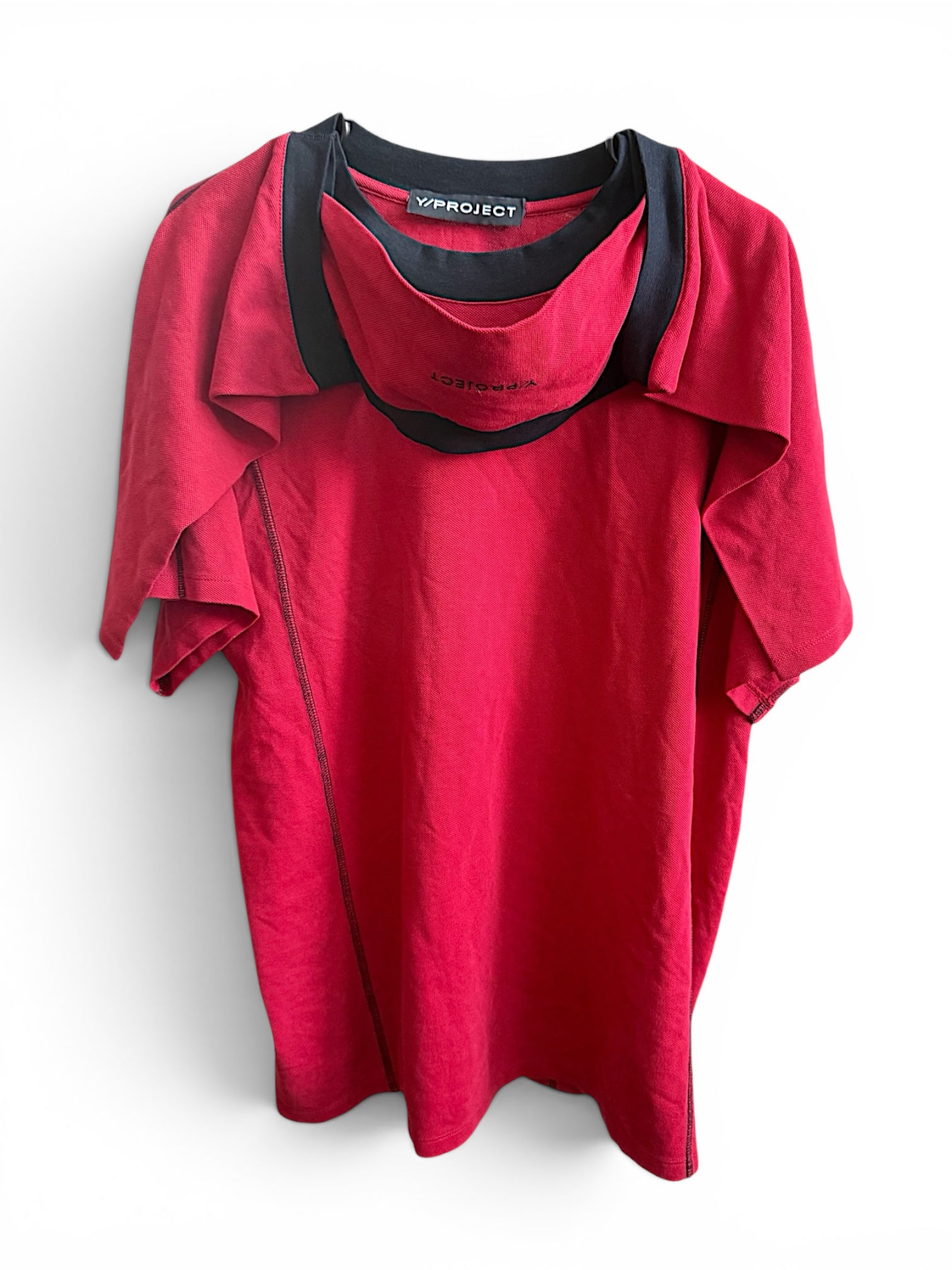 Y/PROJECT DOUBLE LAYER T-SHIRT