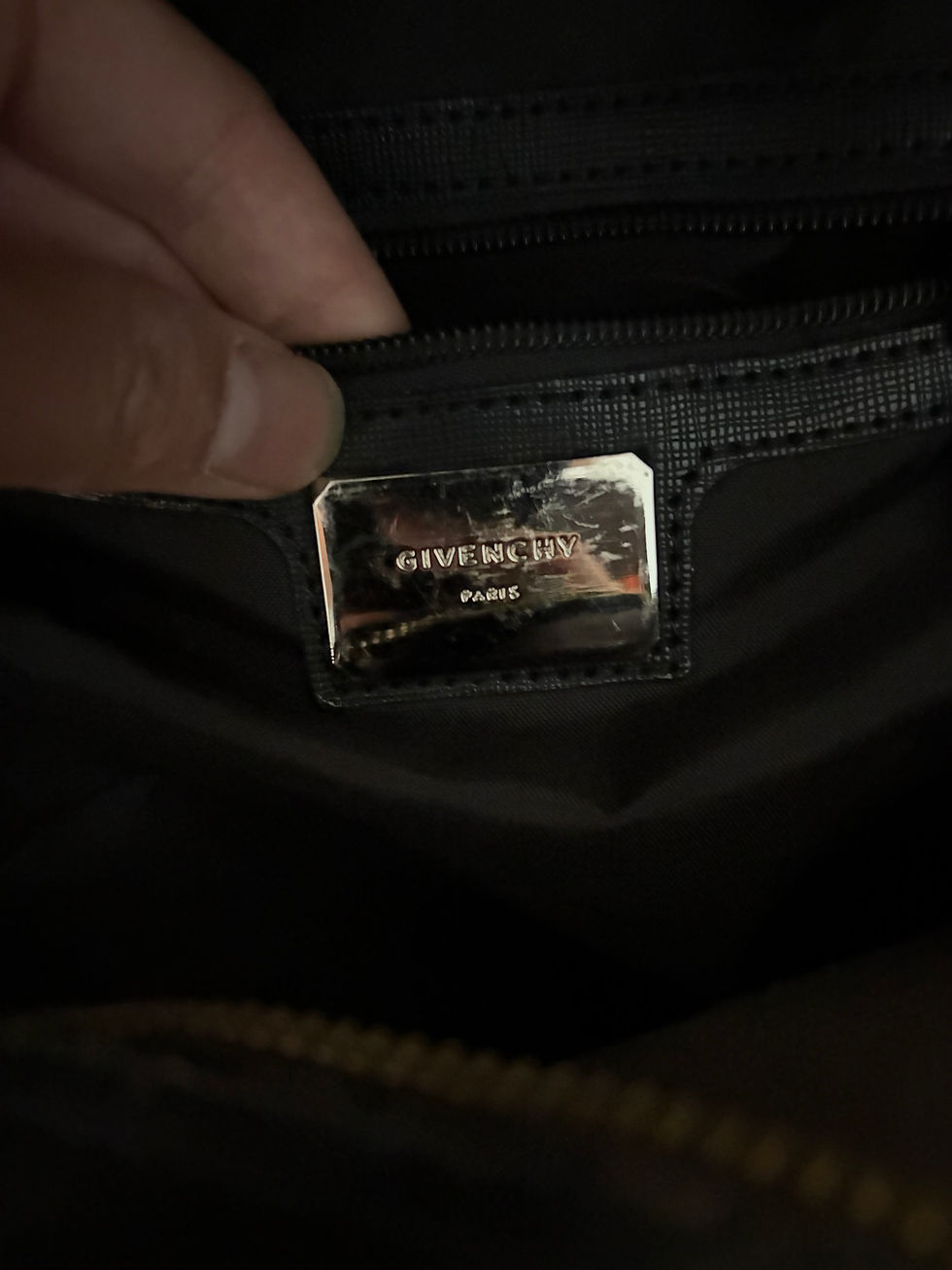 Thumbnail: GIVENCHY LEATHER BACKPACK 