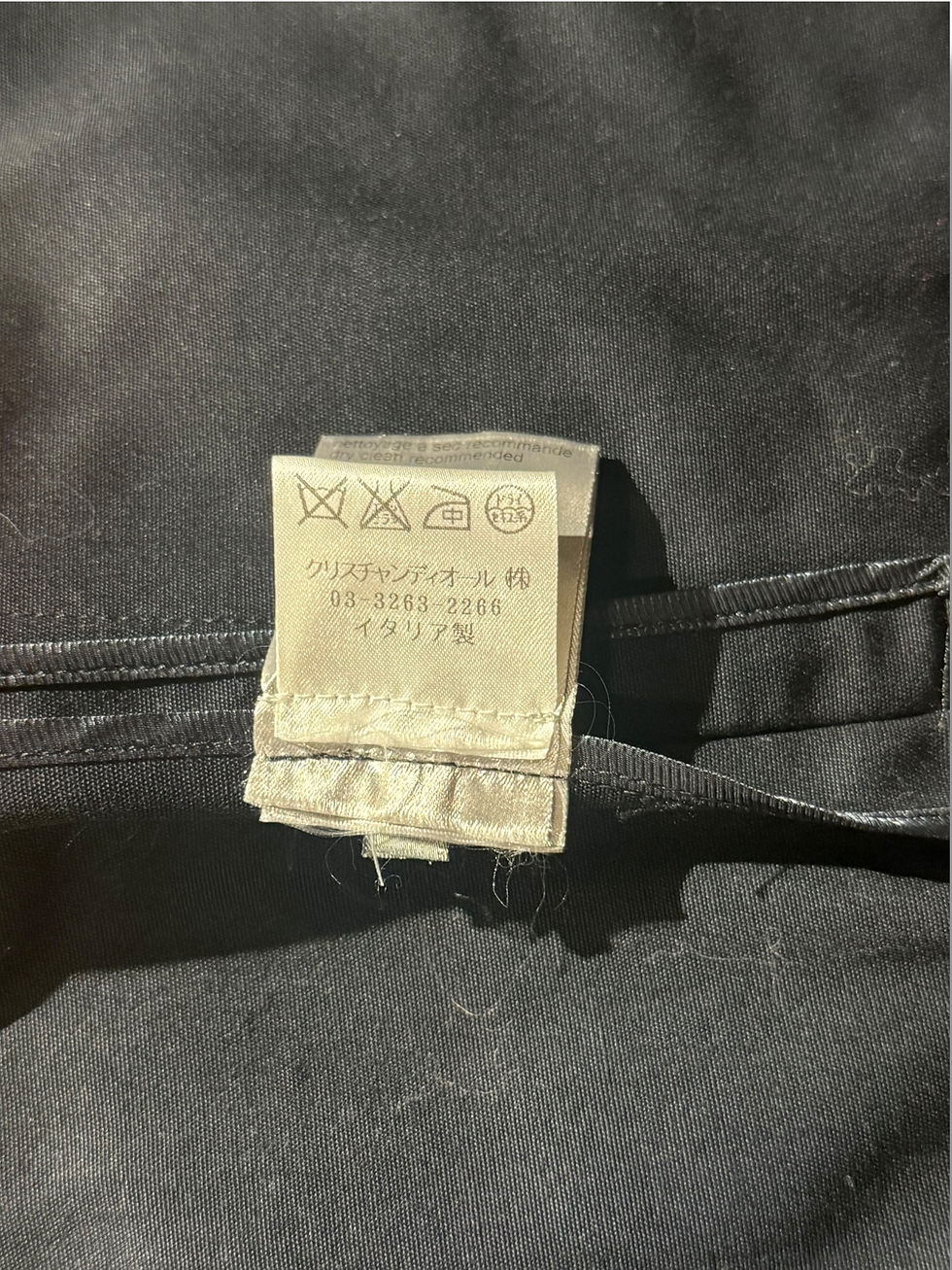 Thumbnail: DIOR HOMME SS09 KRIS VAN ASSCHE SHORT COTTON MILITARY JACKET