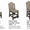 Thumbnail: Daisey Side Chair - Dining Height
