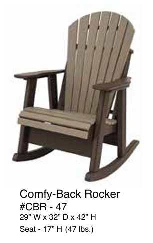 Thumbnail: Comfyback Rocking Chair