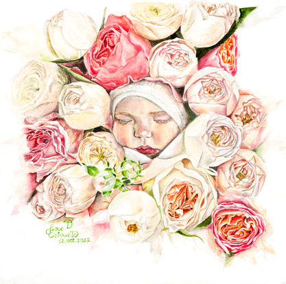 "Where innocence blooms, love creates a garden"
