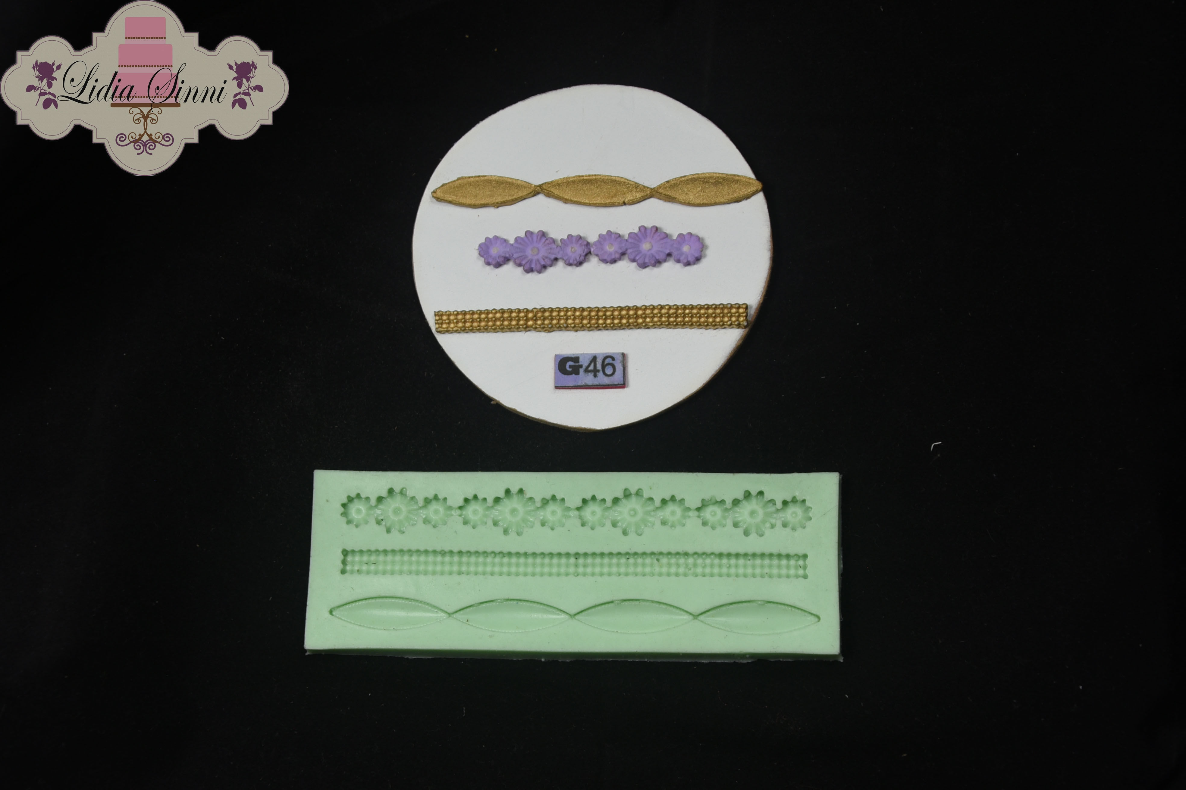 MOLDE SILICONA GUARDAS PARA TORTAS