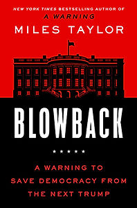 Miles Taylor, Blowback book cover