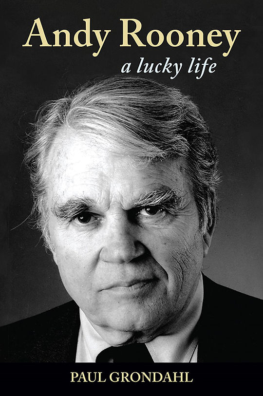 Book cover Andy Rooney A Lucky Life