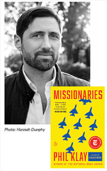 Phil Klay, author of Missionaries (photo credit: Hannah Dunphy)