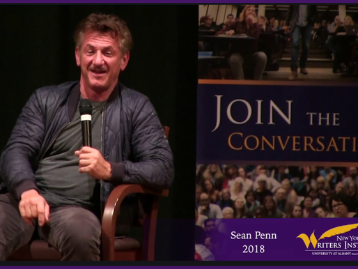 Actor, author, storyteller Sean Penn, and a book contest for you.
