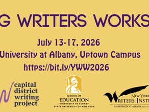 Young Writers Workshops - July 2026