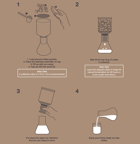 MICO-ICE pro ice drip coffee maker | cold brew
